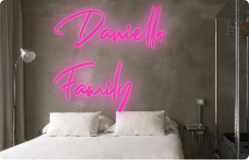Custom text: Daniello
Family